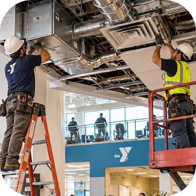 Upgrades Underway  at the Cranston Y